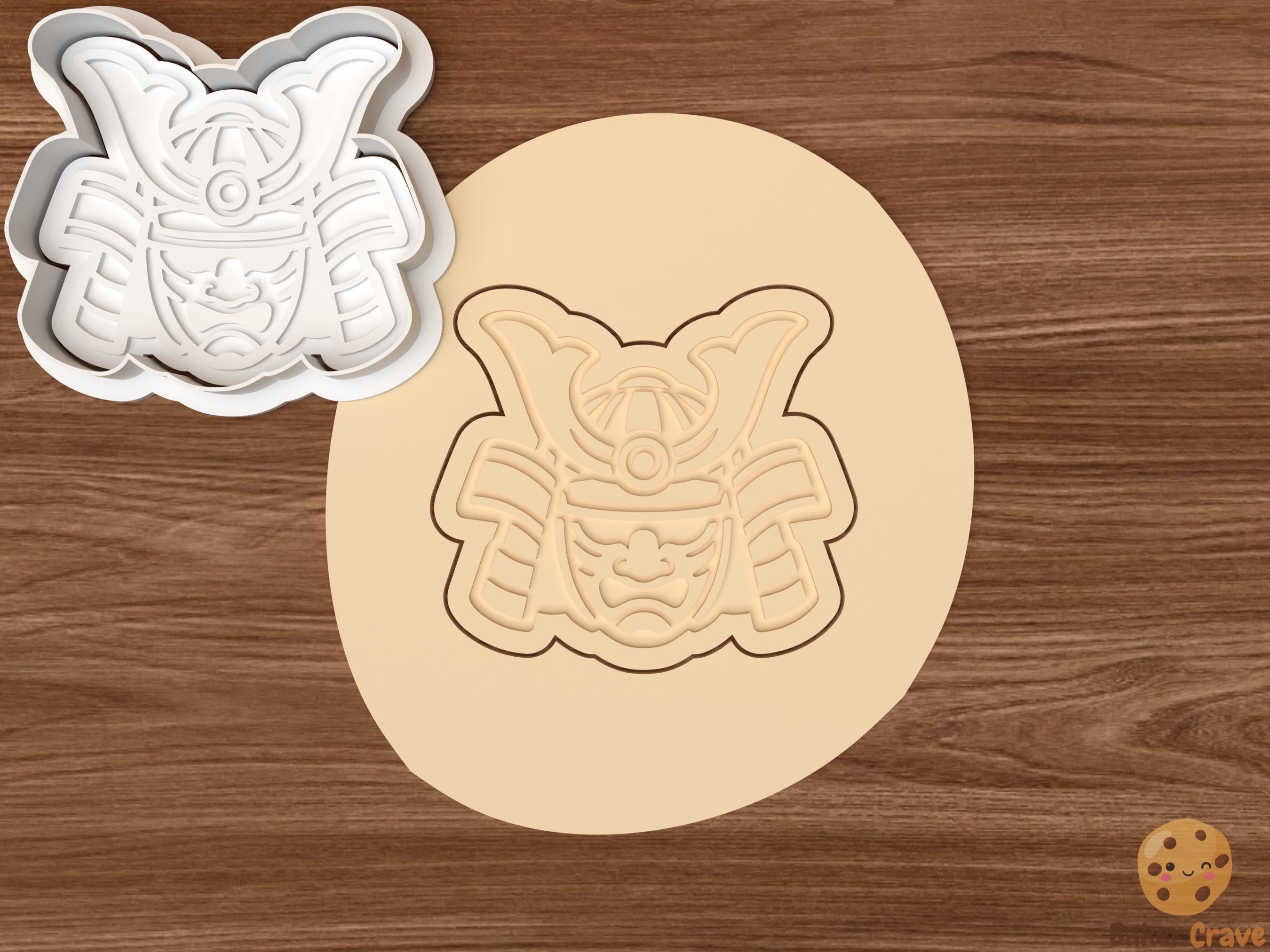 Samurai Cookie Cutter Set STL File