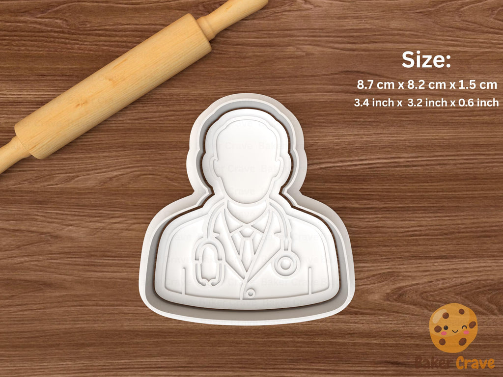 Doctor Cookie Cutter Set STL File