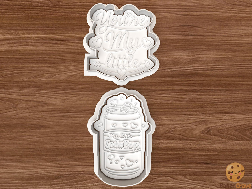 My Little Soda Pop Cookie Cutter Set STL File