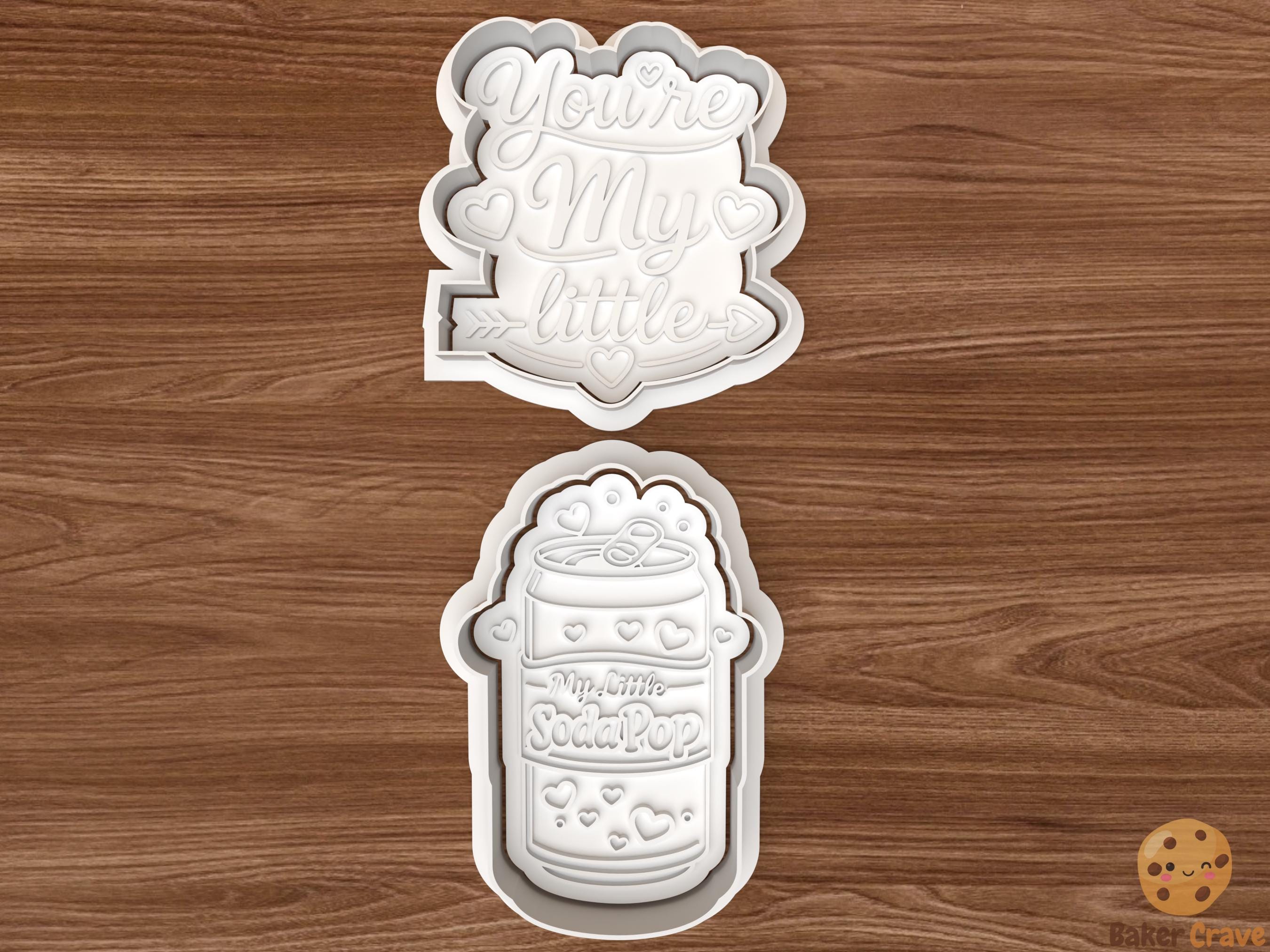 My Little Soda Pop Cookie Cutter Set STL File