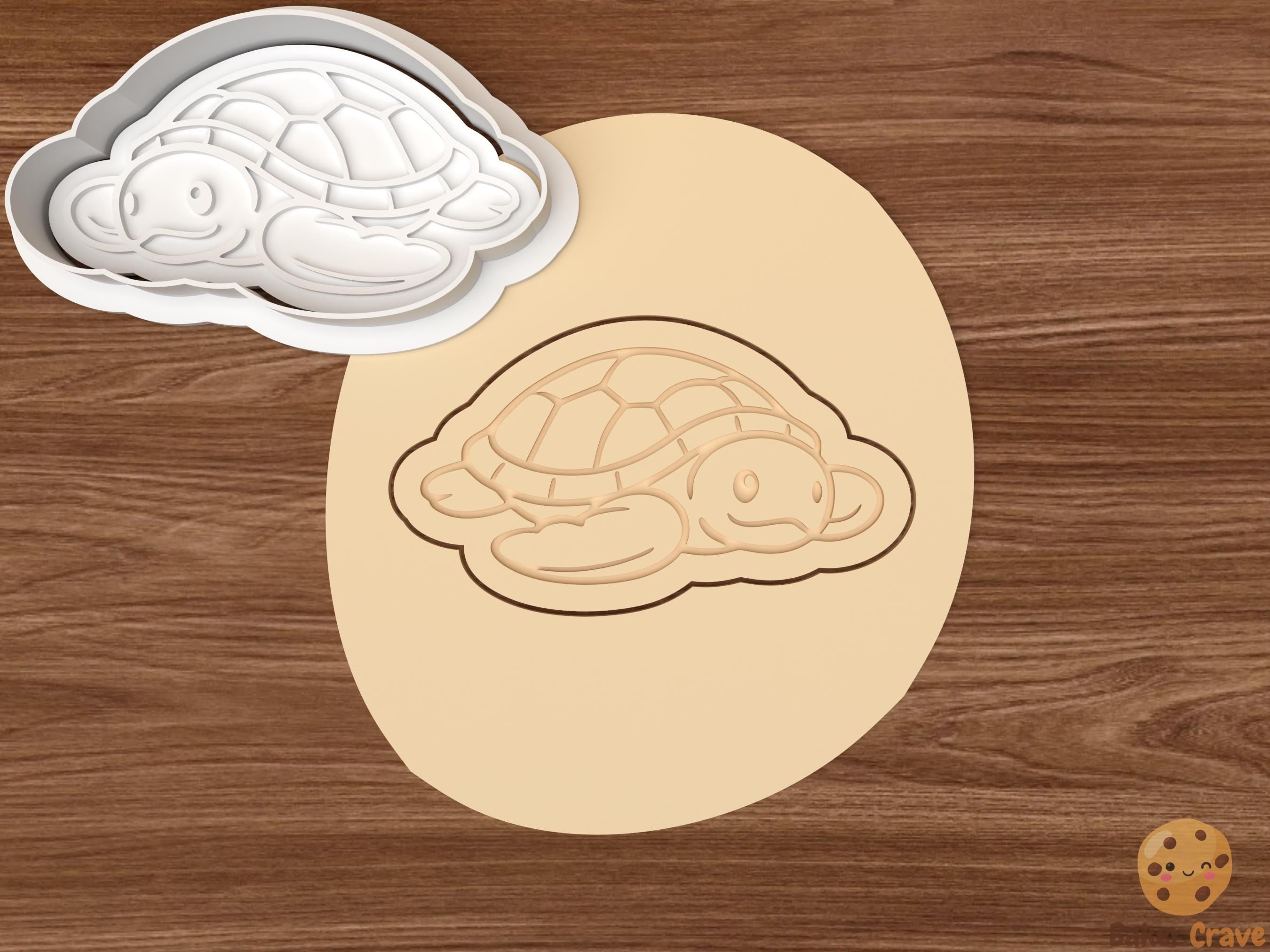Sea Turtle Cookie Cutter Set STL File