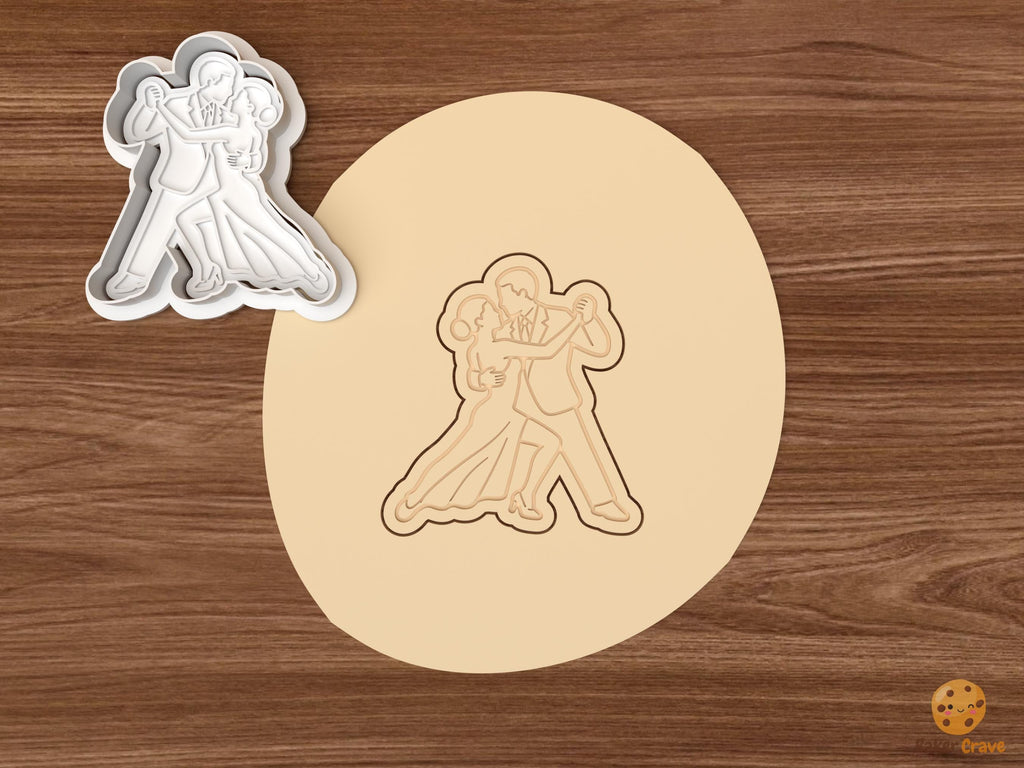 Tango Dance Cookie Cutter Set STL File