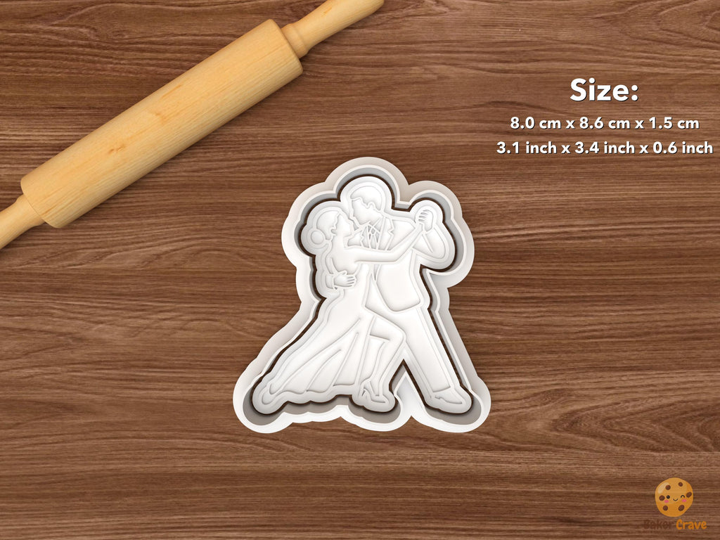 Tango Dance Cookie Cutter Set STL File