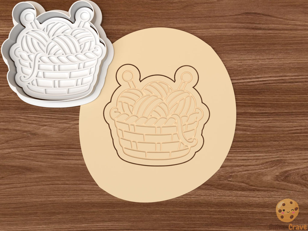 Knitting Cookie Cutter Set STL File