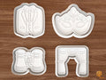 Theater Night Cookie Cutter Set STL File