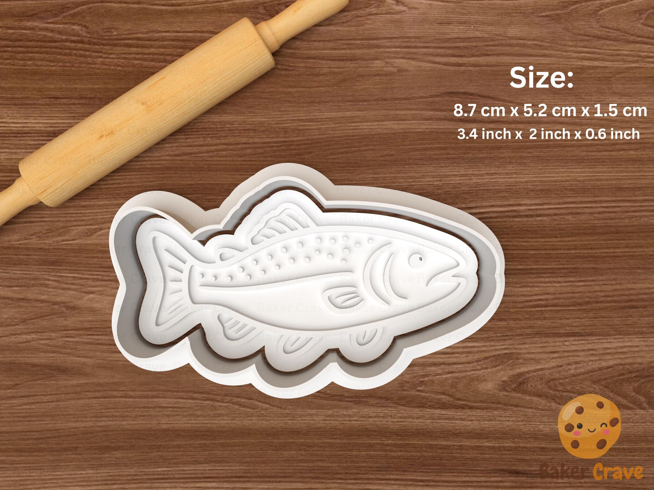 Fish Cookie Cutter Set STL File