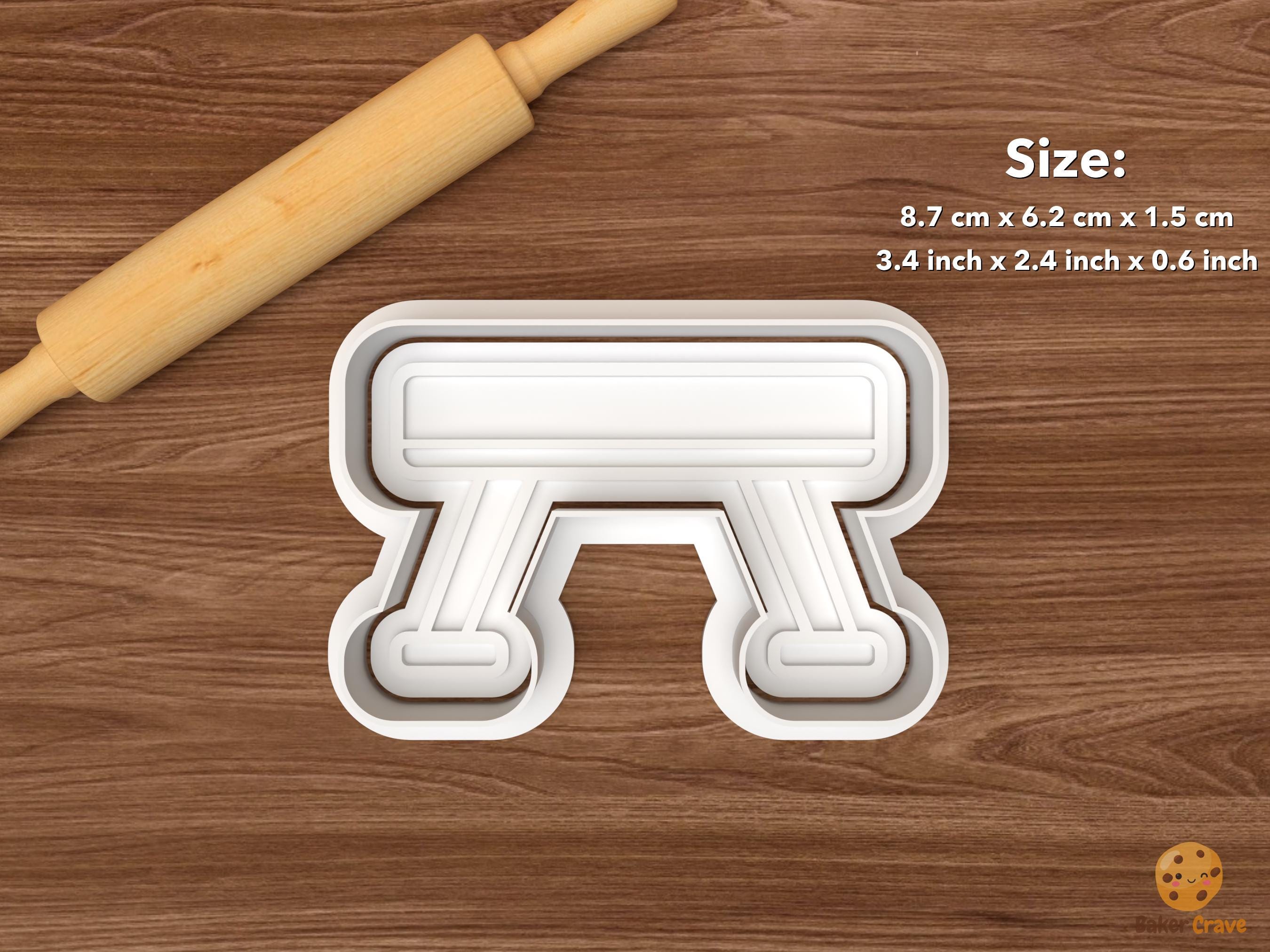 Gymnastics Cookie Cutter Set STL File