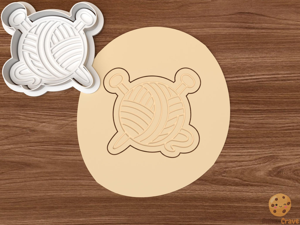 Knitting Cookie Cutter Set STL File