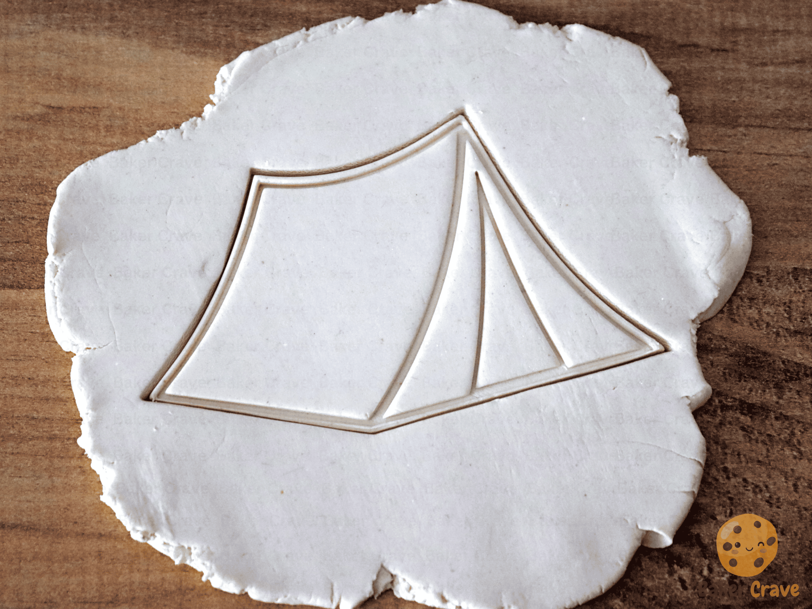 Camping Cookie Cutter Set STL File - Camping Cookie Cutter tent2