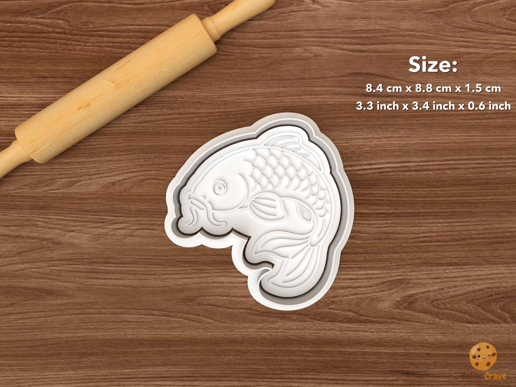 Ornamental Fish Cookie Cutter Set STL File