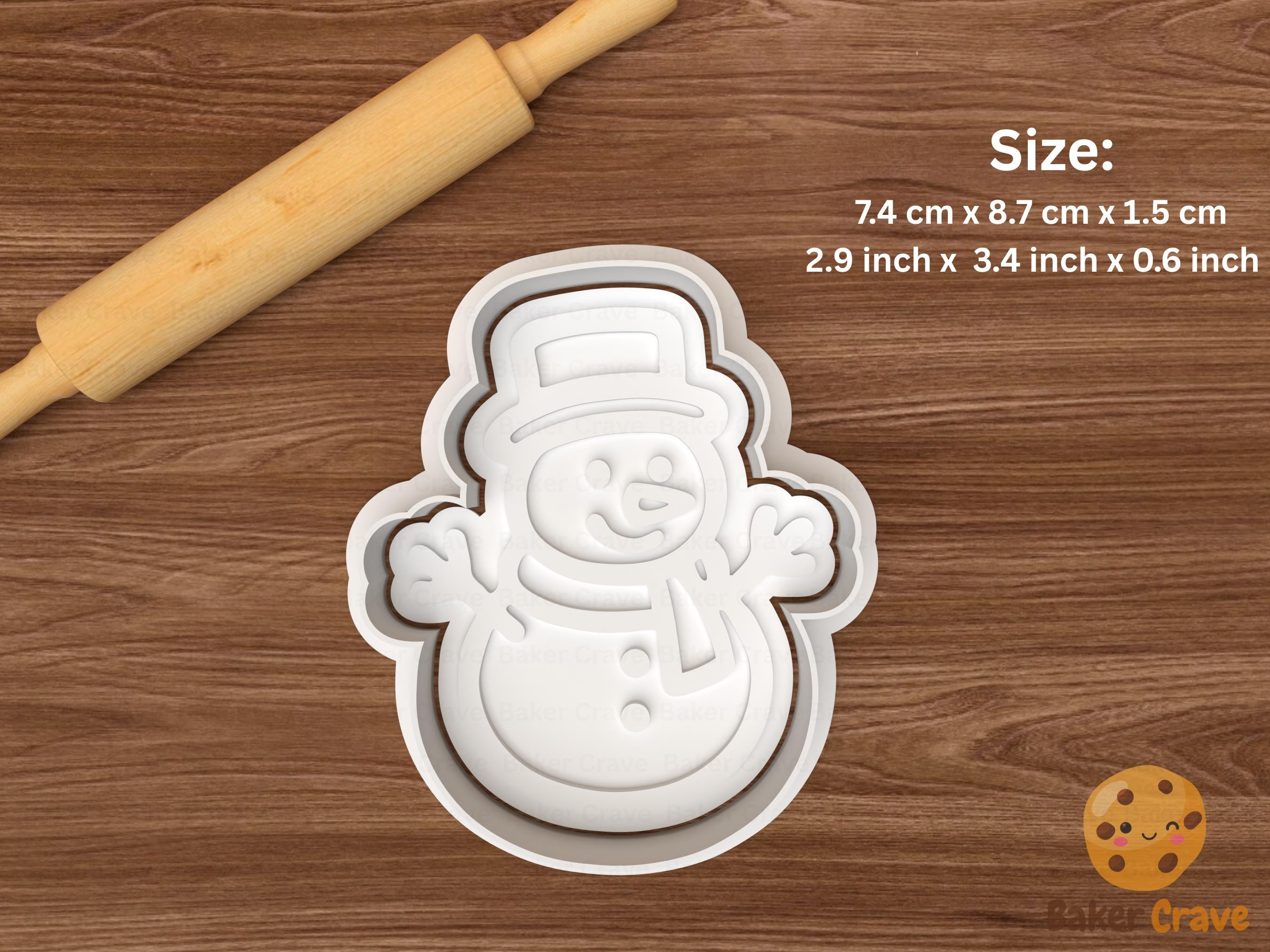 Christmas Town Cookie Cutter Set STL File