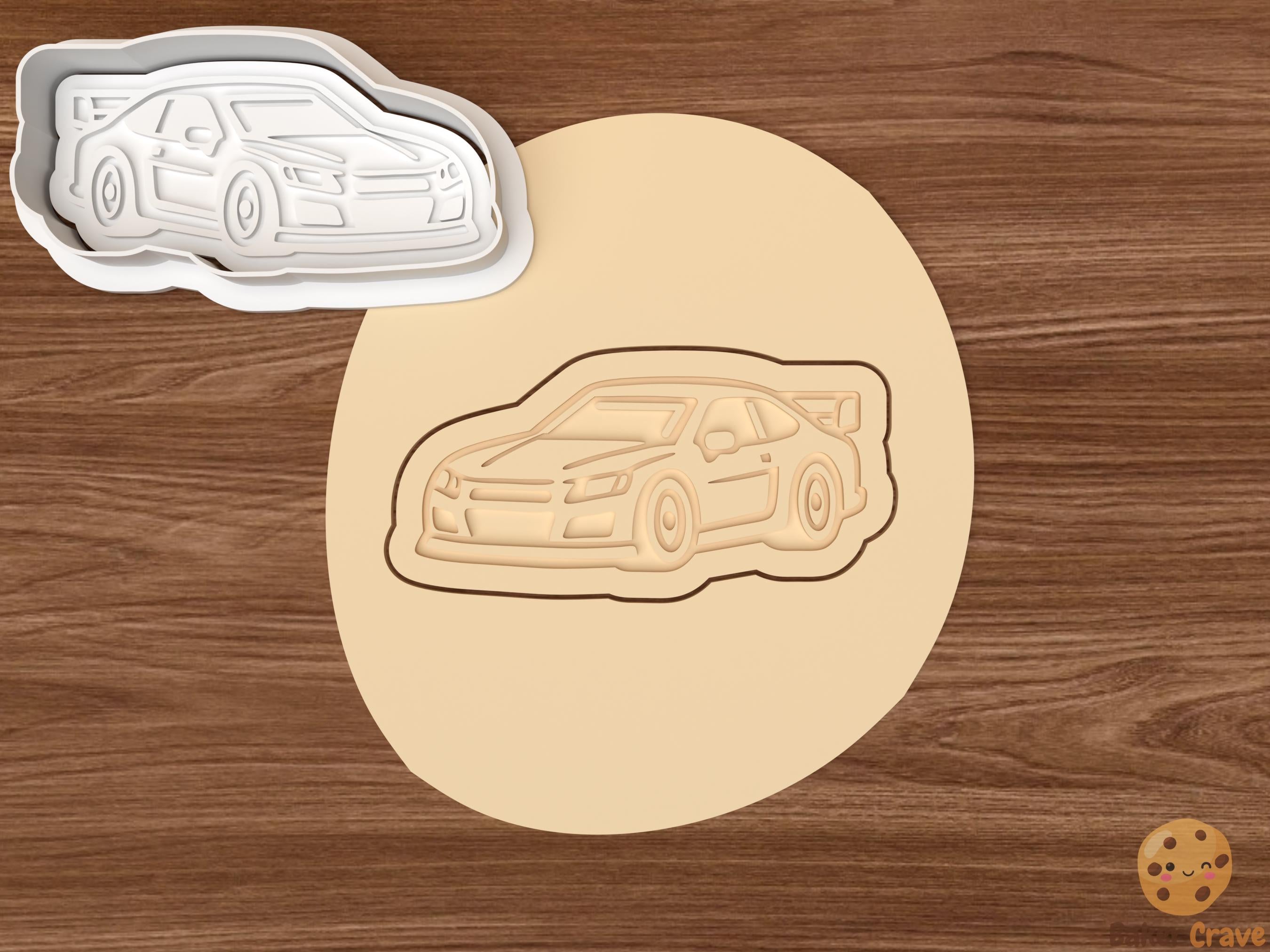 Racing Cars Cookie Cutter Set STL File