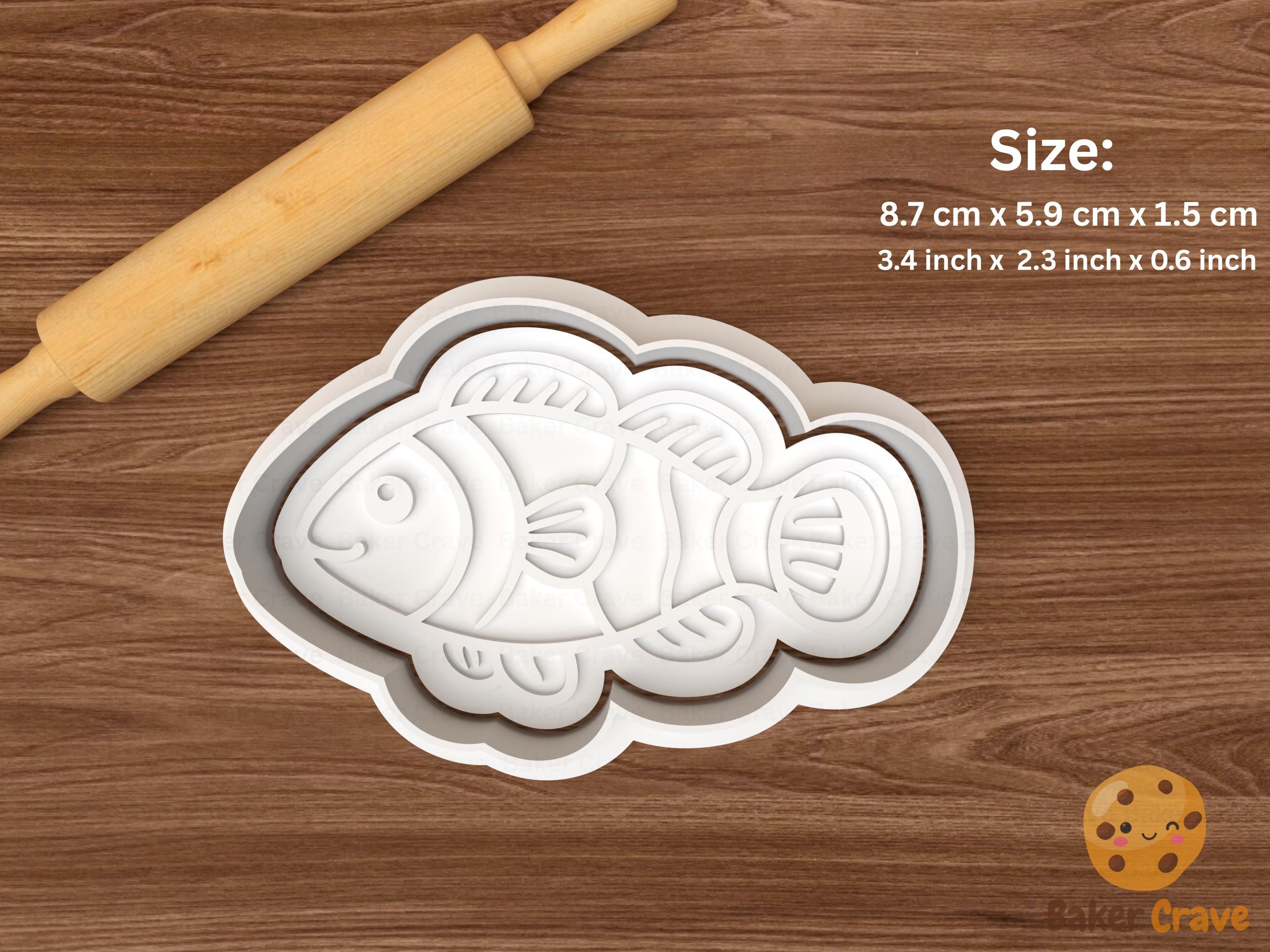 Fish Cookie Cutter Set STL File