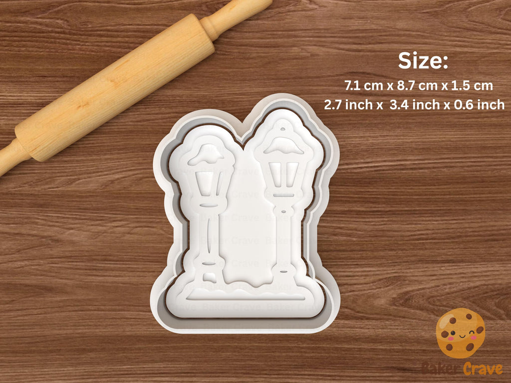 Christmas Town Cookie Cutter Set STL File