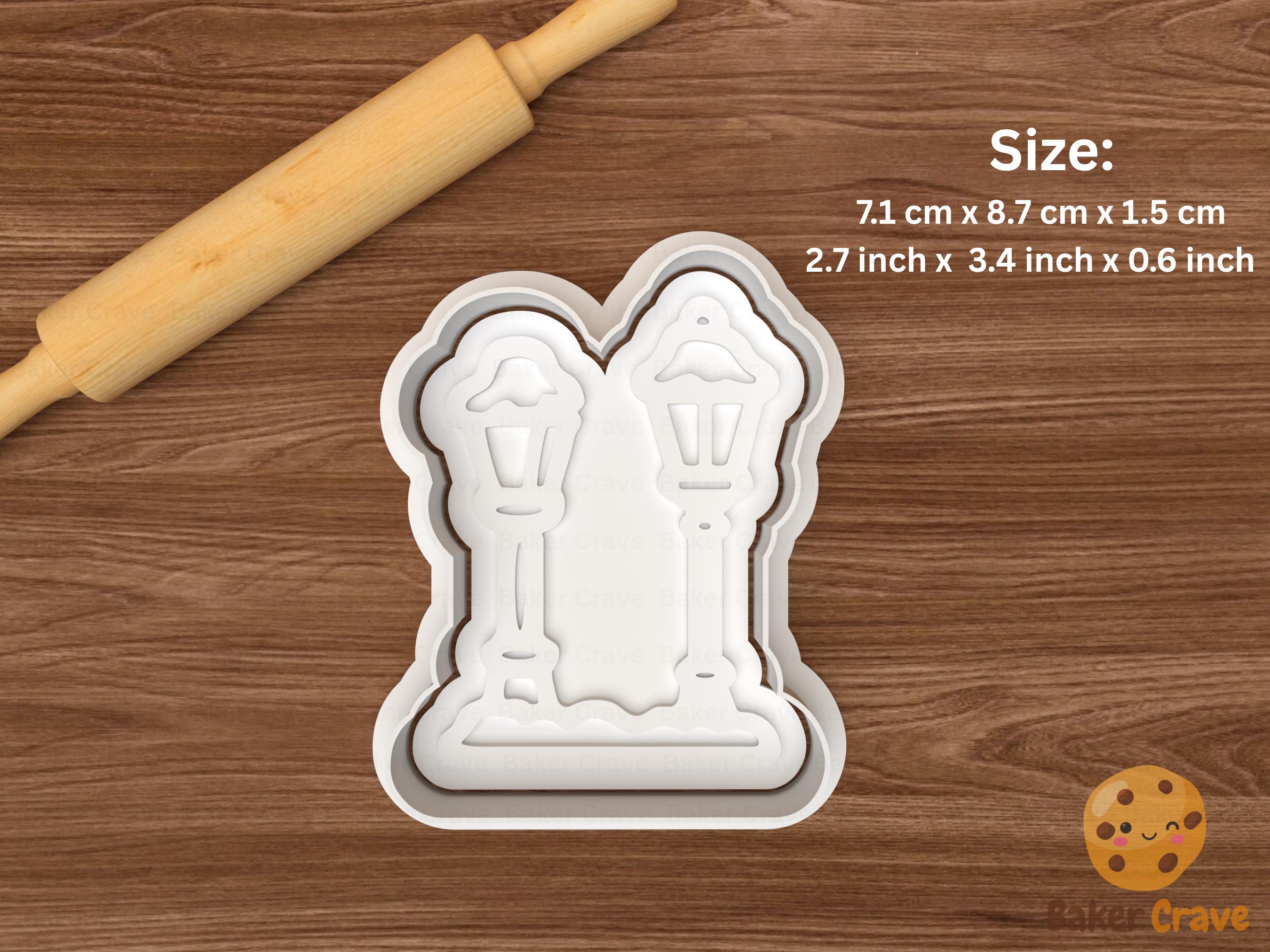 Christmas Town Cookie Cutter Set STL File