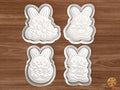 Easter Bunny Cookie Cutter Set STL File