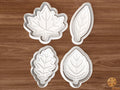 Leaf Cookie Cutter Set STL File