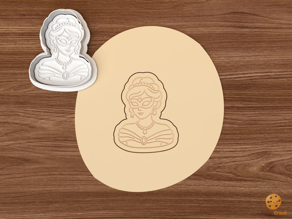 Venetian Masquerade Cookie Cutter Set STL File