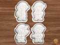 Christmas Elf Cookie Cutter Set STL File
