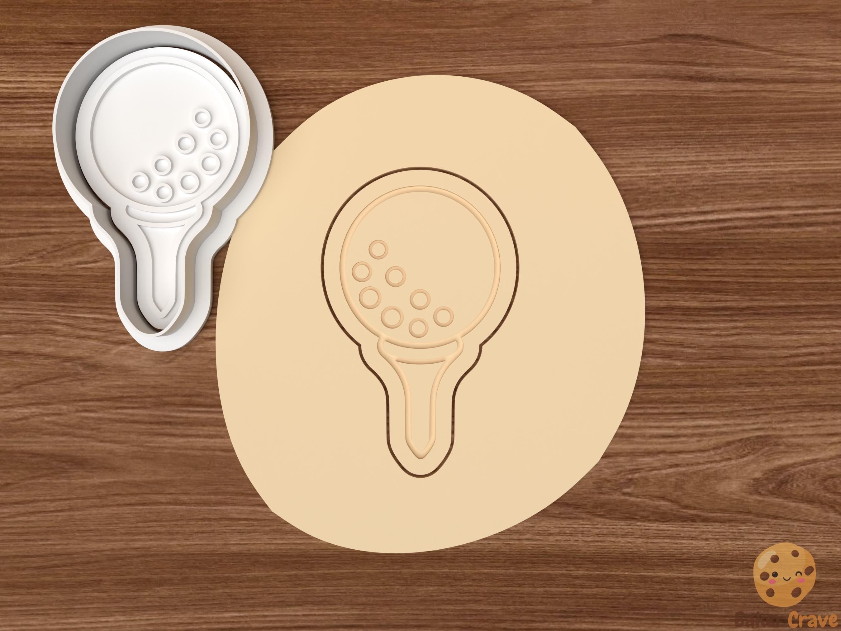 Golf Dad Cookie Cutter Set STL File