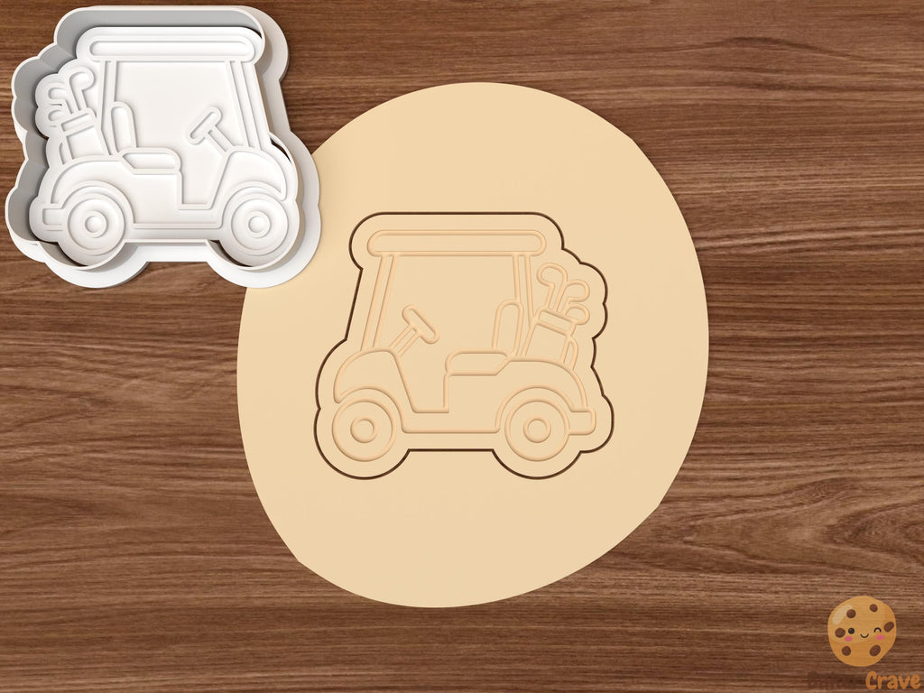 Golf Dad Cookie Cutter Set STL File