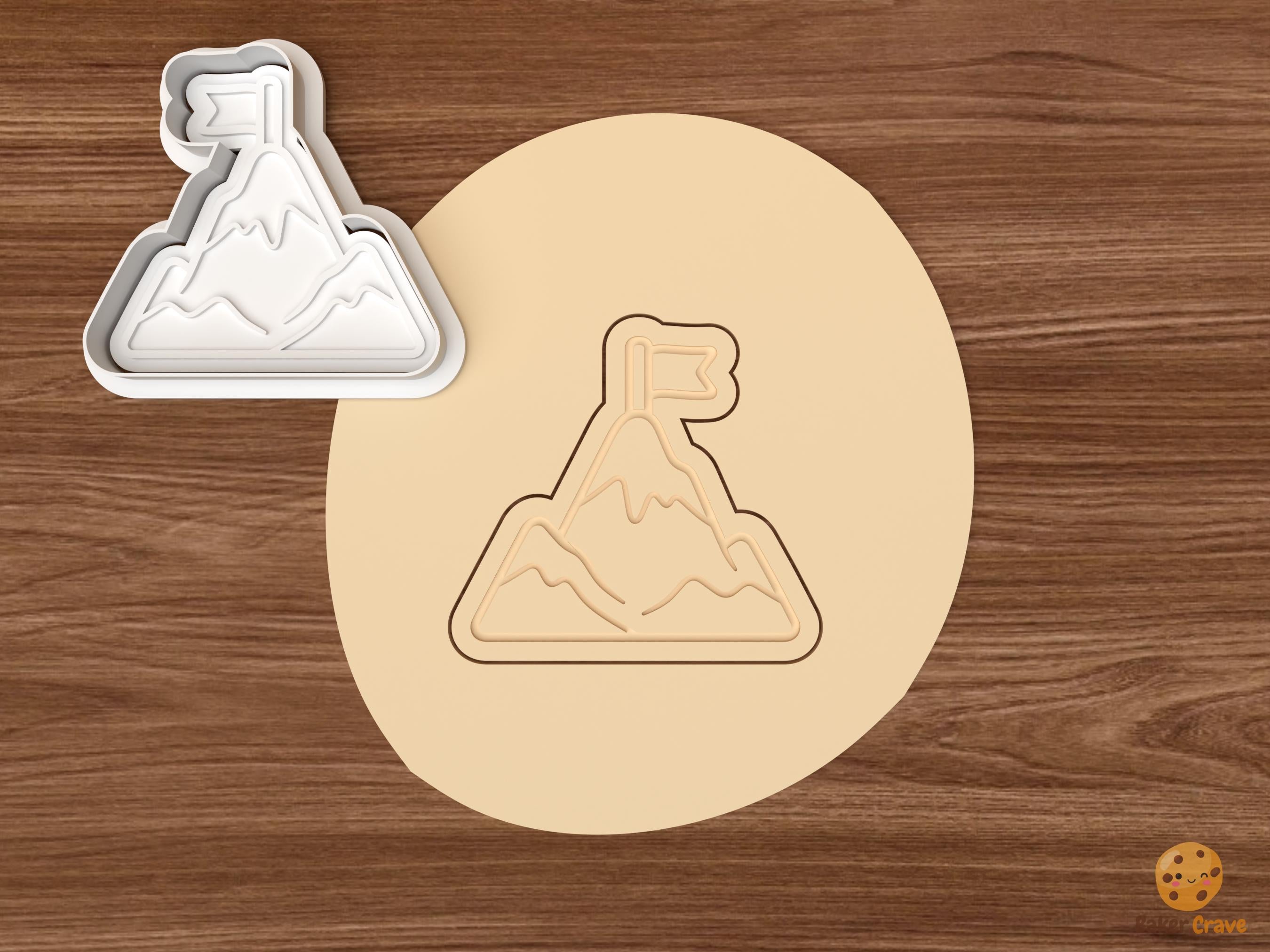 Mountain Adventure Cookie Cutter Set STL File