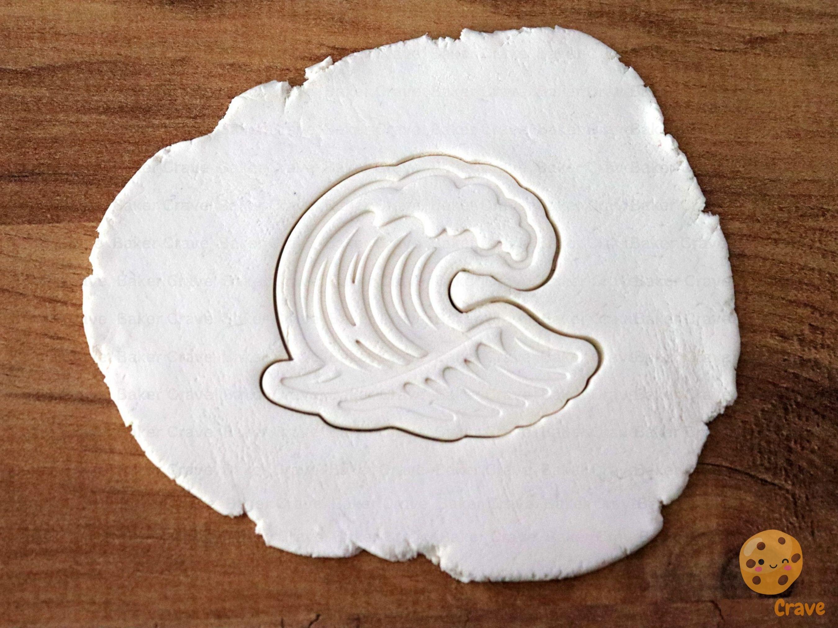 Wave Cookie Cutter Set STL File