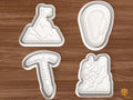 Mountain Adventure Cookie Cutter Set STL File