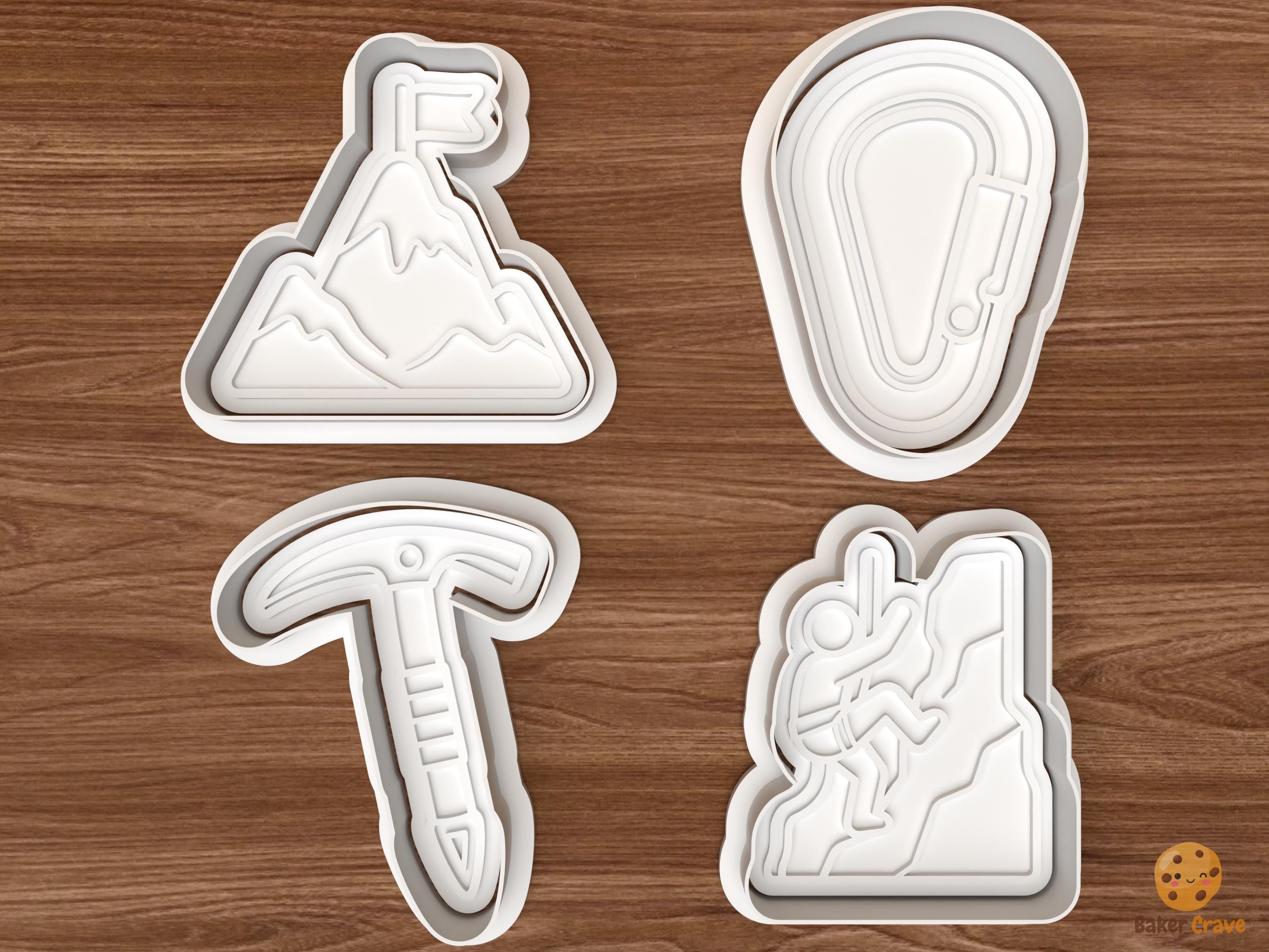 Mountain Adventure Cookie Cutter Set STL File