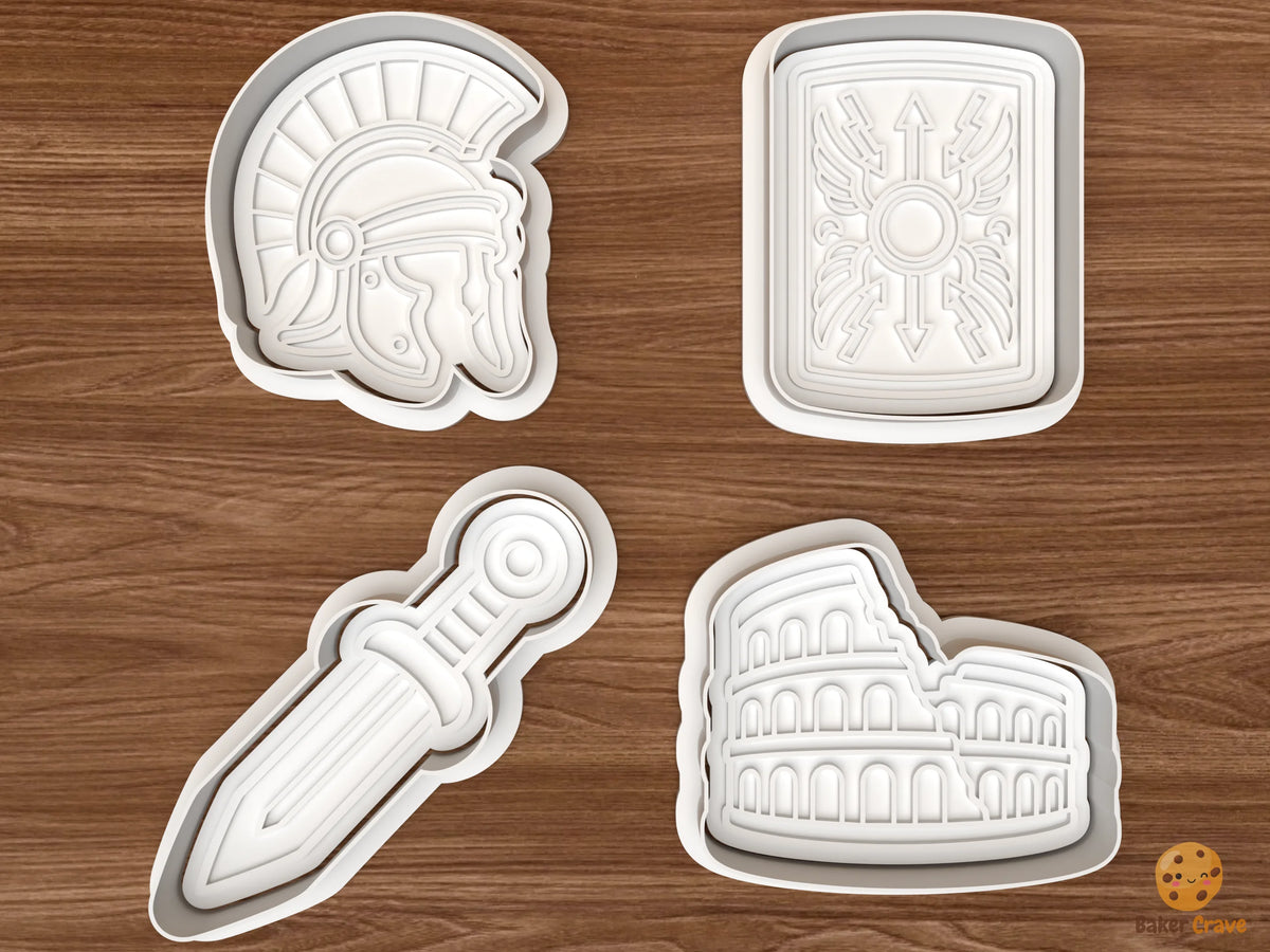 Ancient Rome Cookie Cutter Set - 01 set main