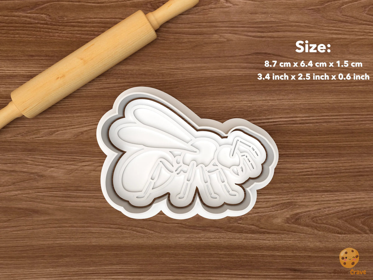 Ant Cookie Cutter Set - single winged ant