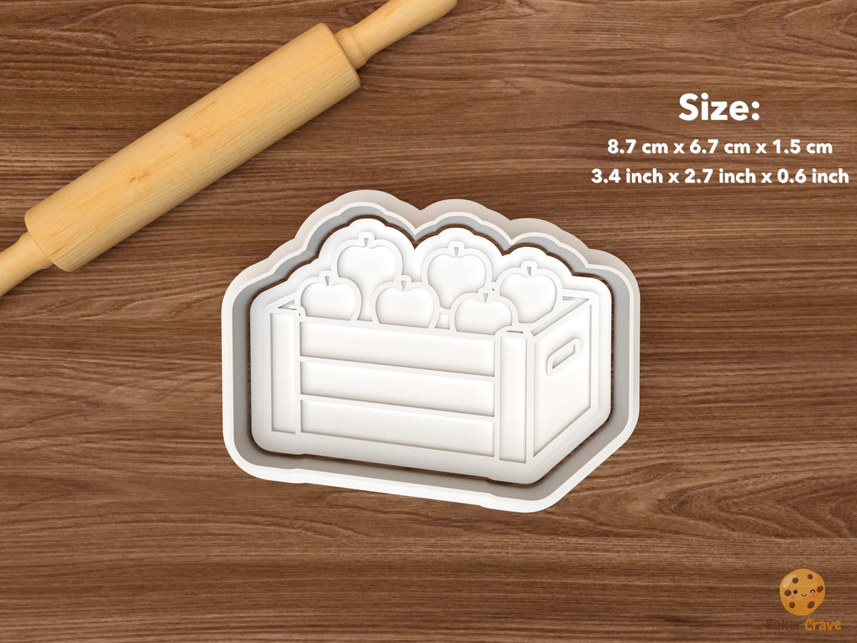 Apple Picking Orchard Cookie Cutter Set STL File