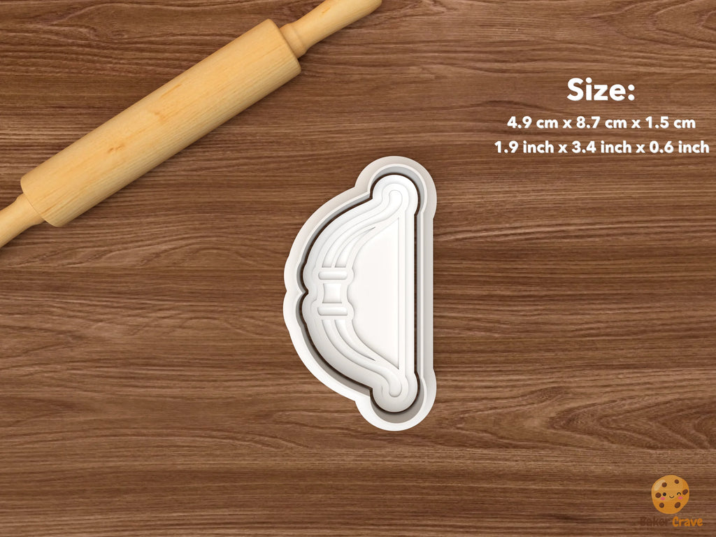 Archery Cookie Cutter Set STL File - single bow
