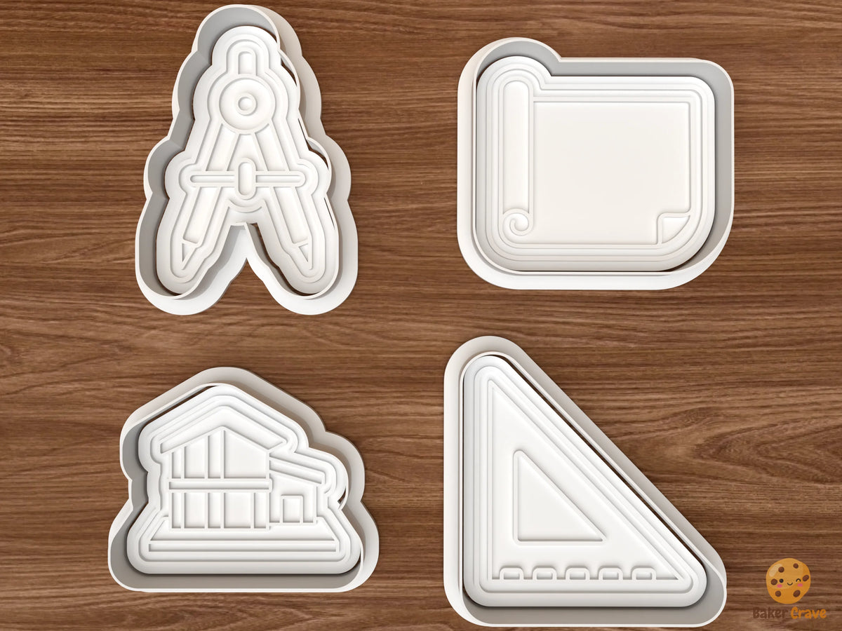 Architect Cookie Cutter Set - 01 set main