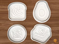 Avocado Toast Brunch Cookie Cutter Set STL File - 01 set main