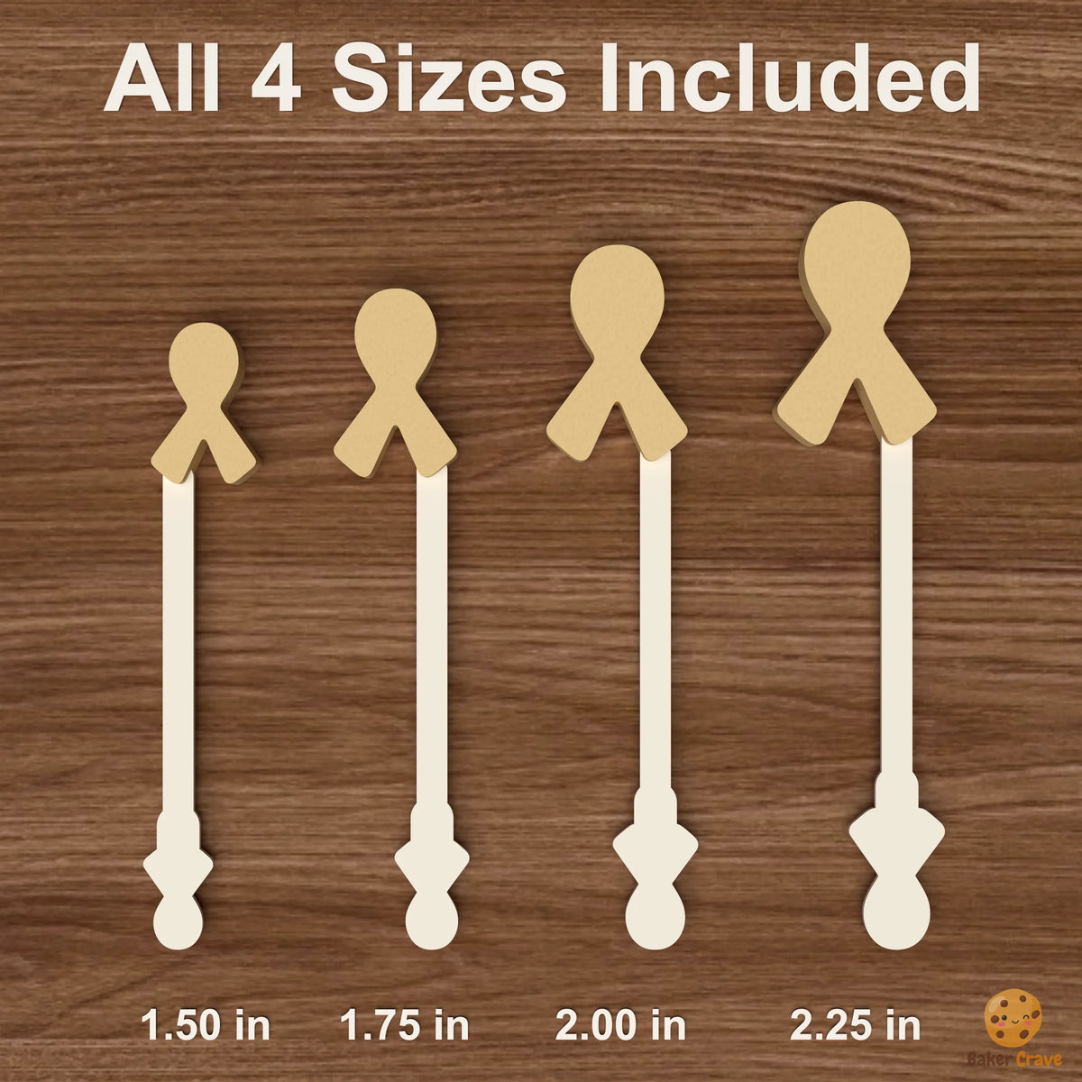 Awareness Ribbon Cake Pop Mold STL File