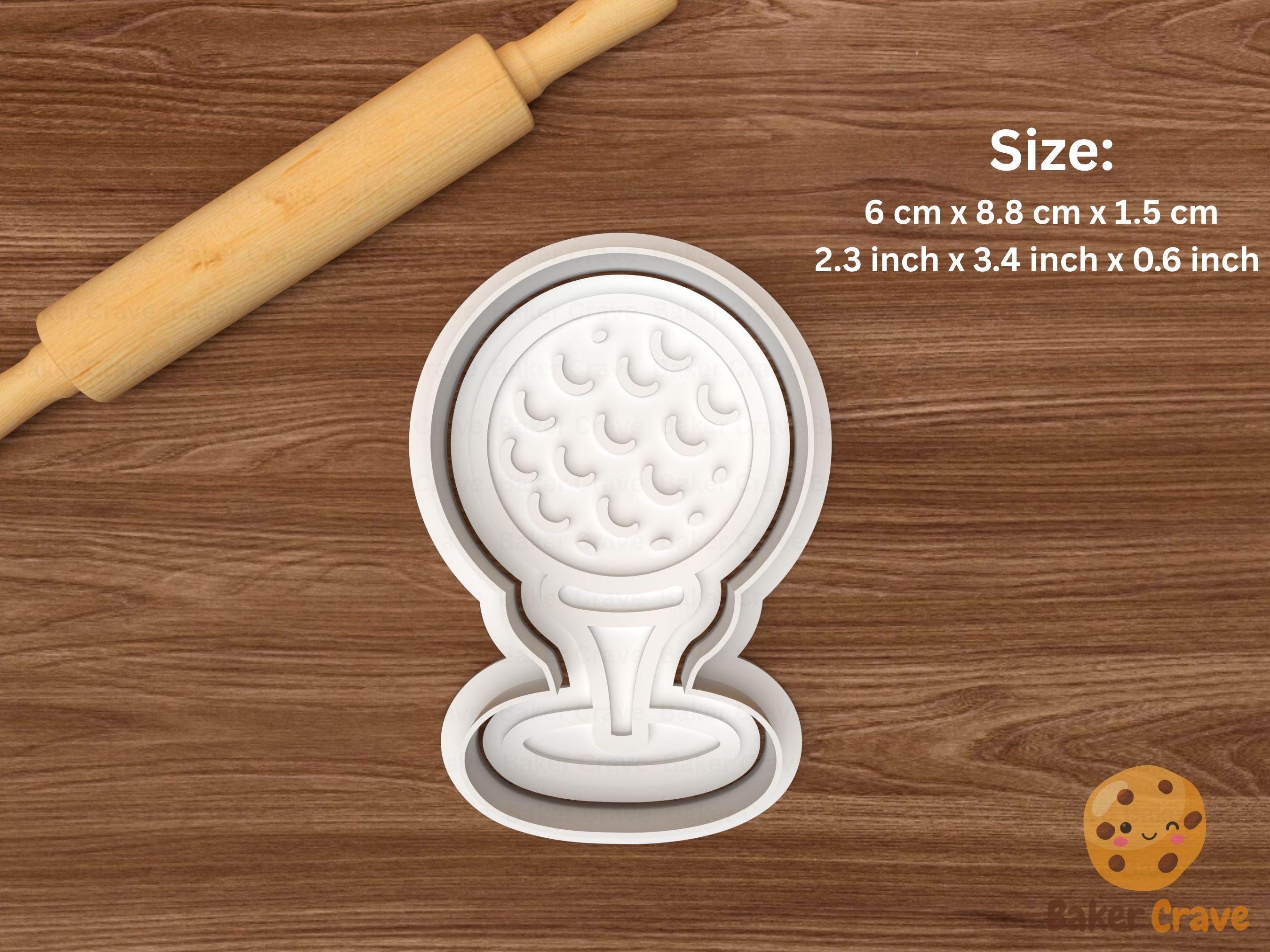 Golf Cookie Cutter Set STL File