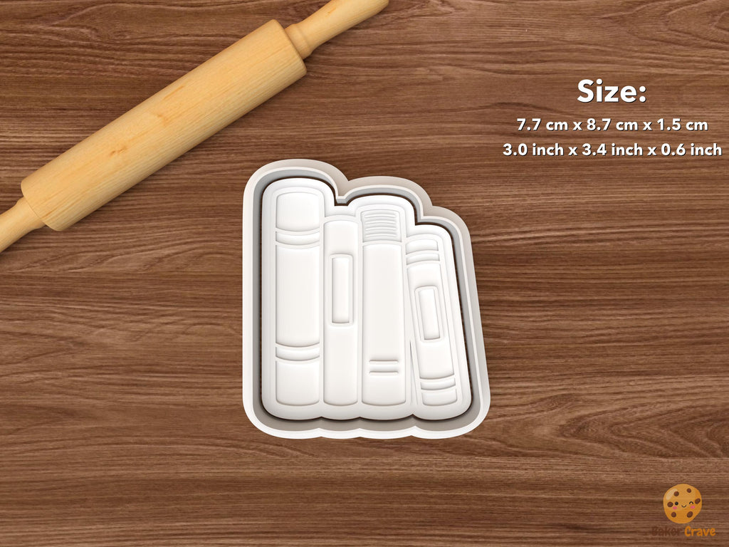 Cozy Reading Cookie Cutter Set STL File