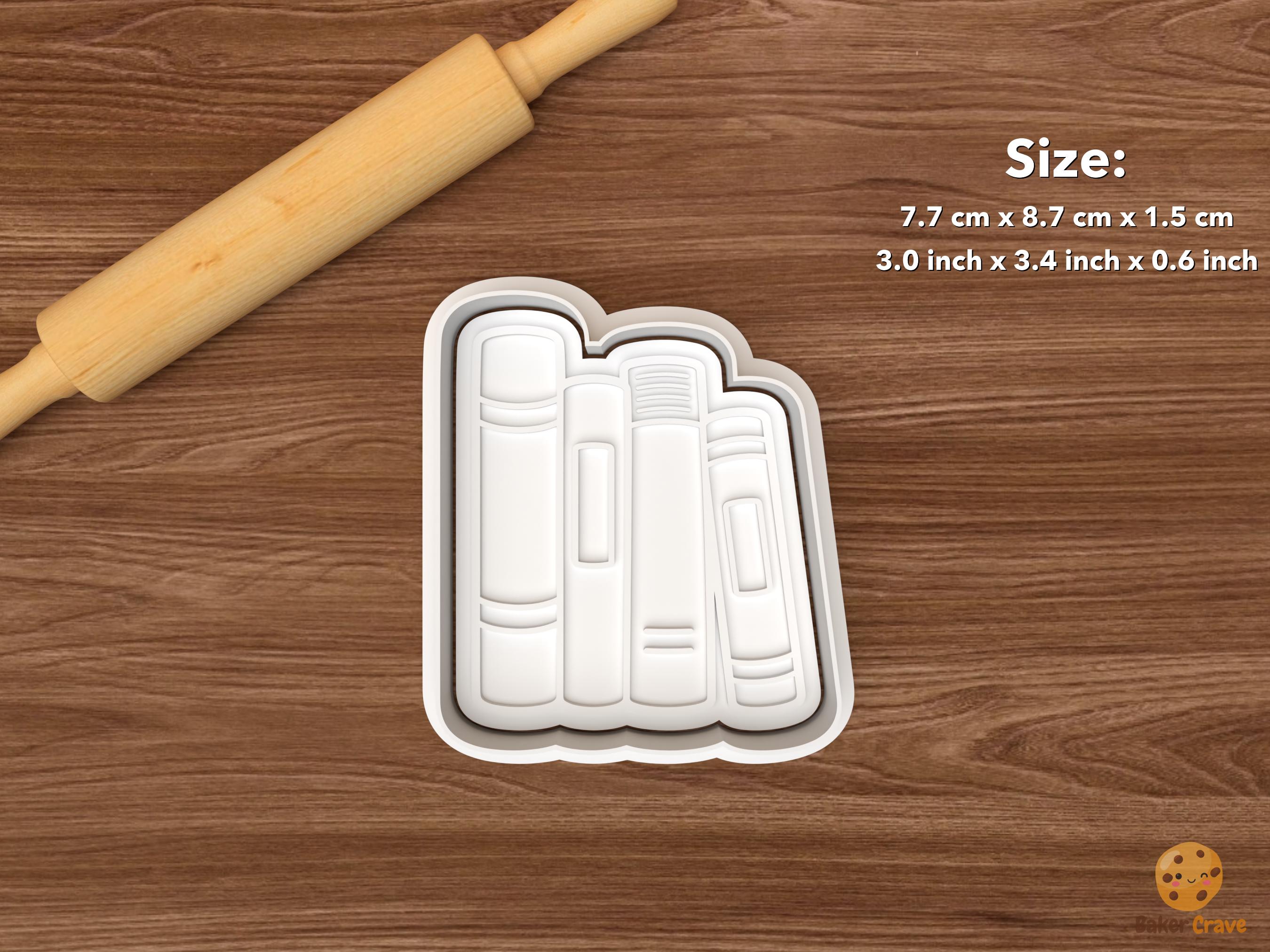 Cozy Reading Cookie Cutter Set STL File