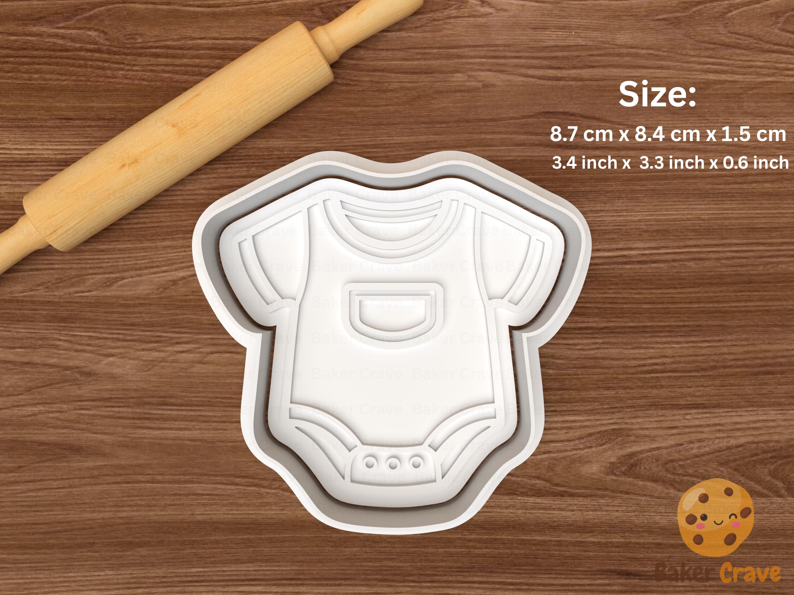 Baby Shower Essentials Cookie Cutter Set STL File
