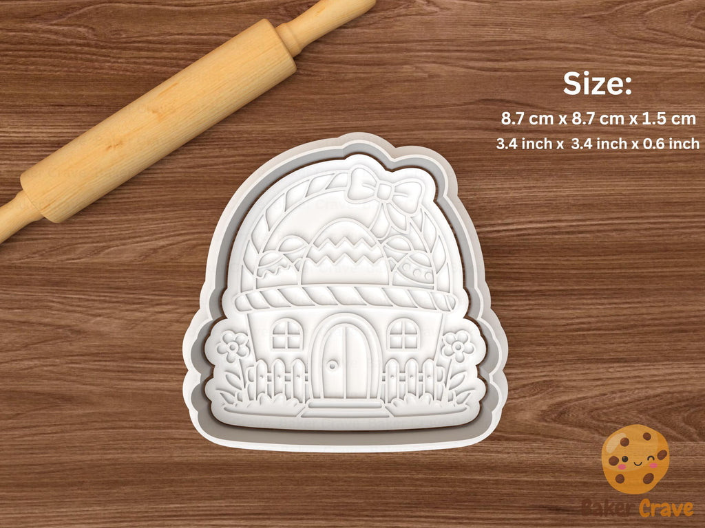 Easter Houses Cookie Cutter Set STL File