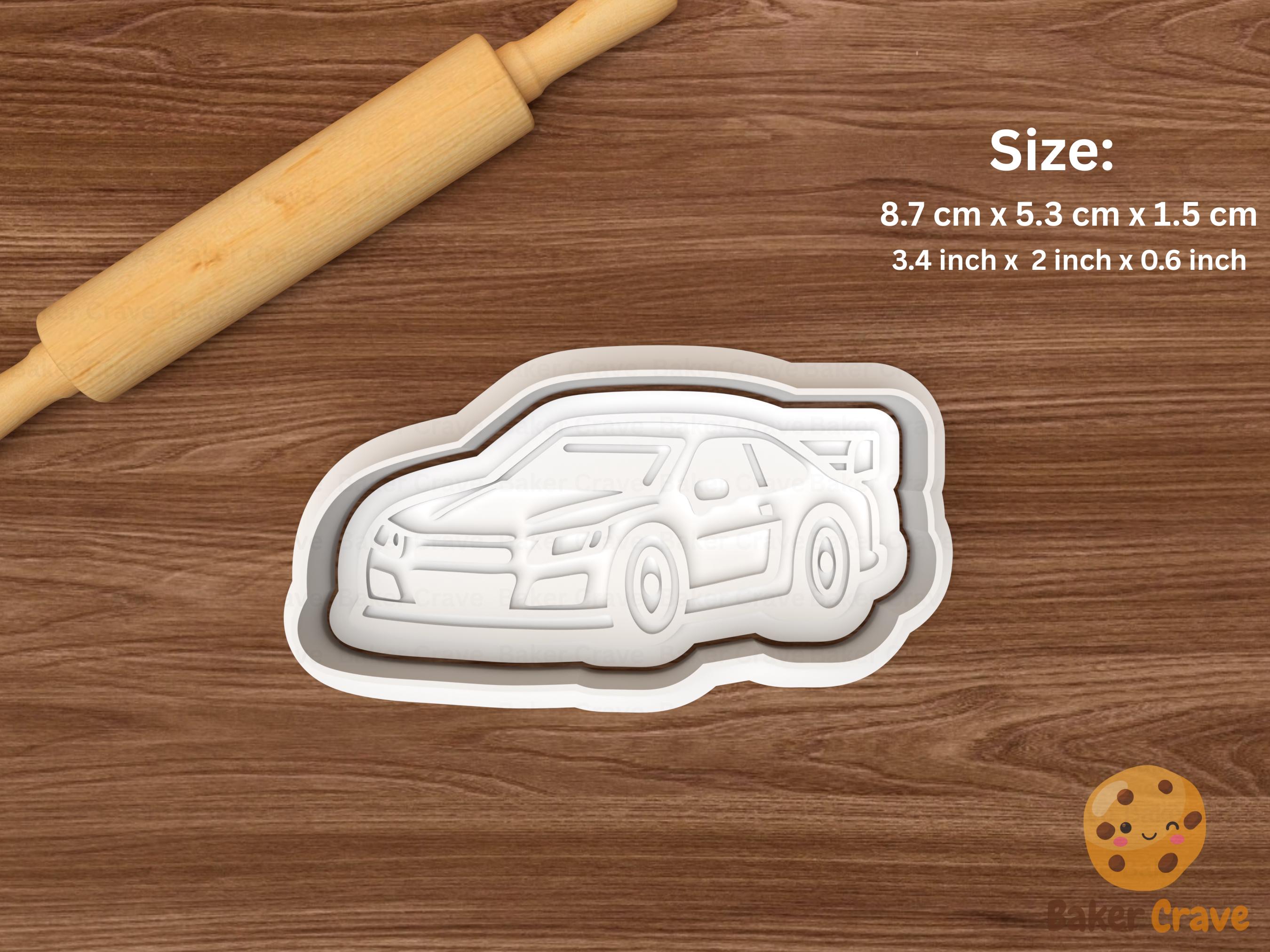 Racing Cars Cookie Cutter Set STL File