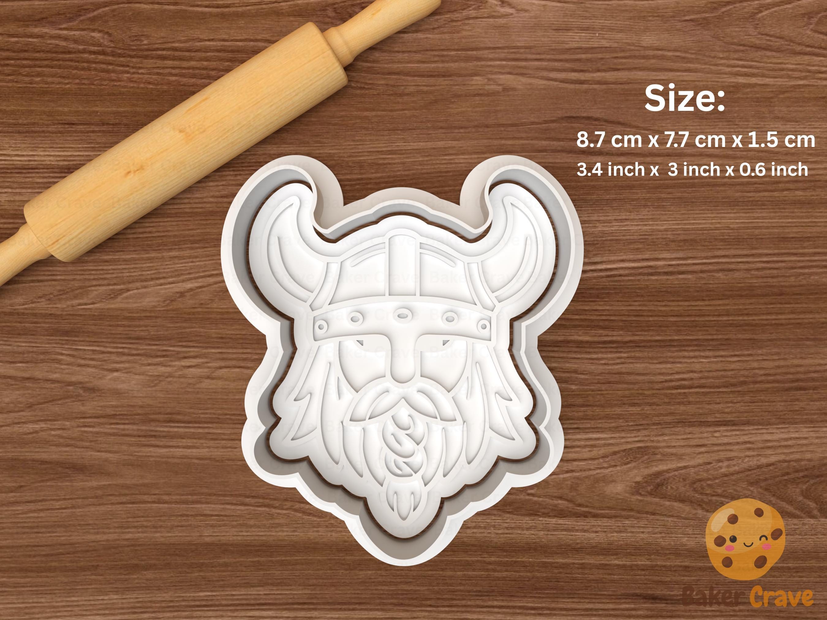 Viking Cookie Cutter Set STL File