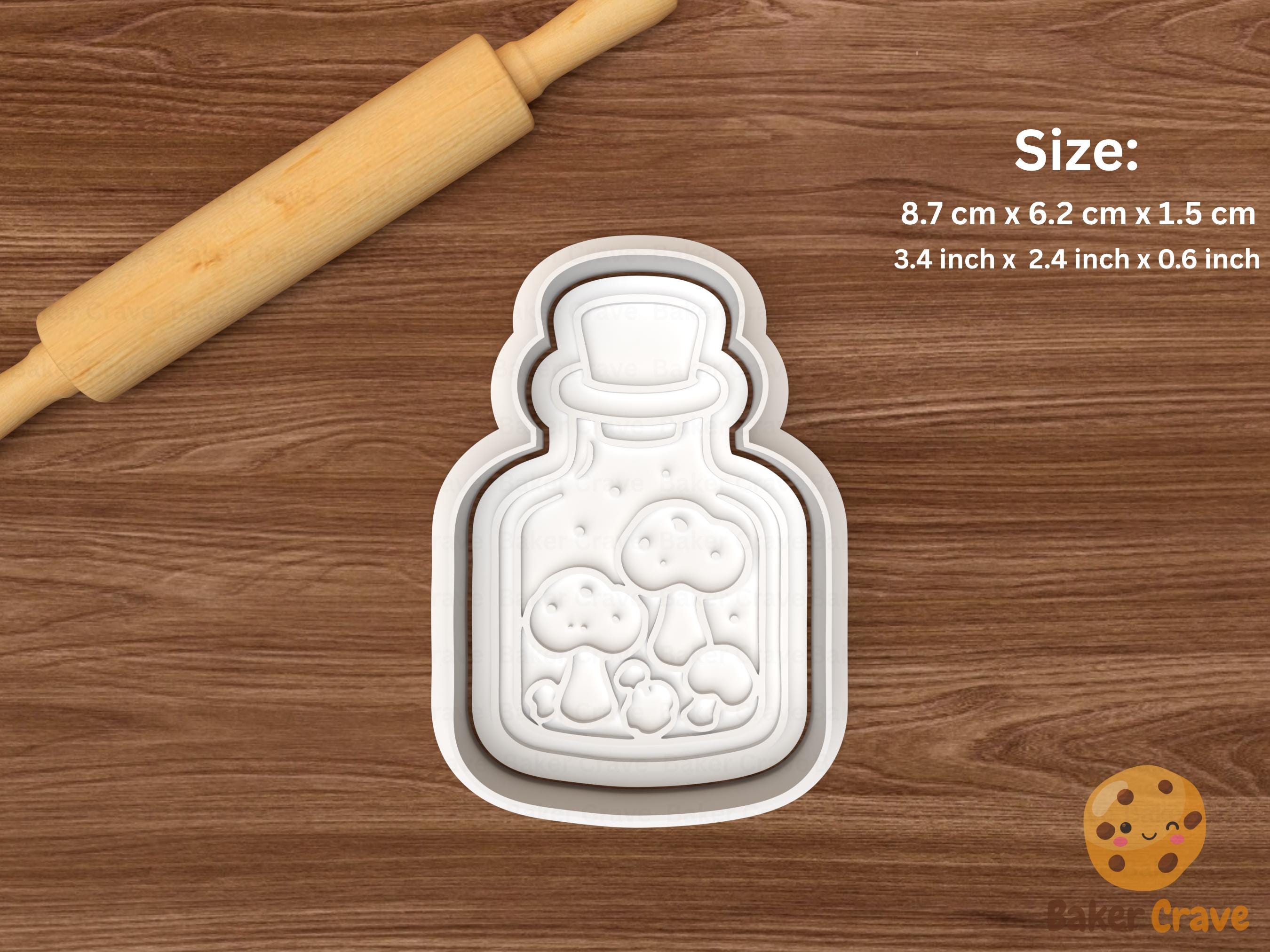 Herbs & Potion Cookie Cutter Set STL File