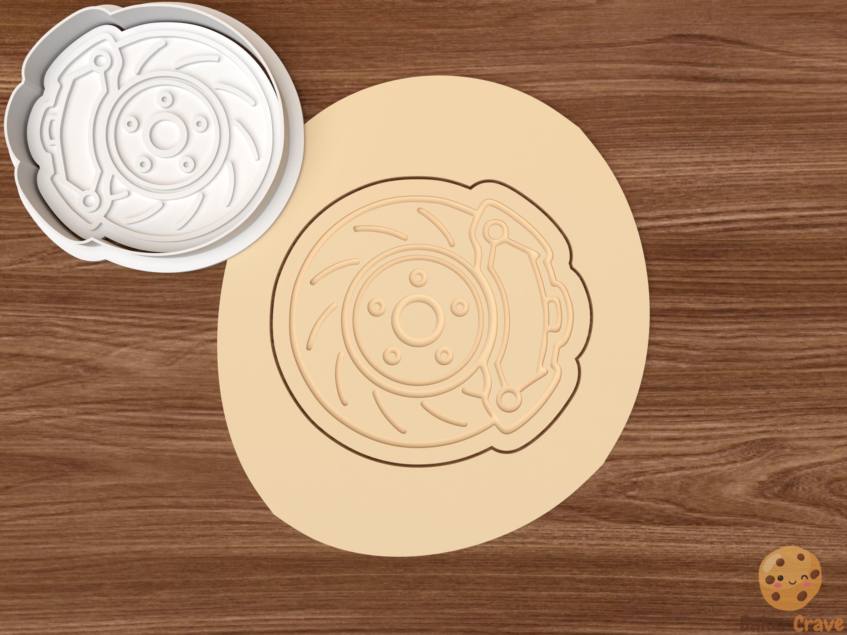 Car Spare Parts Cookie Cutter Set STL File