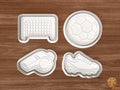 Football Cookie Cutter Set STL File