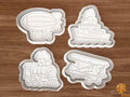 1900s Transportation Cookie Cutter Set STL File