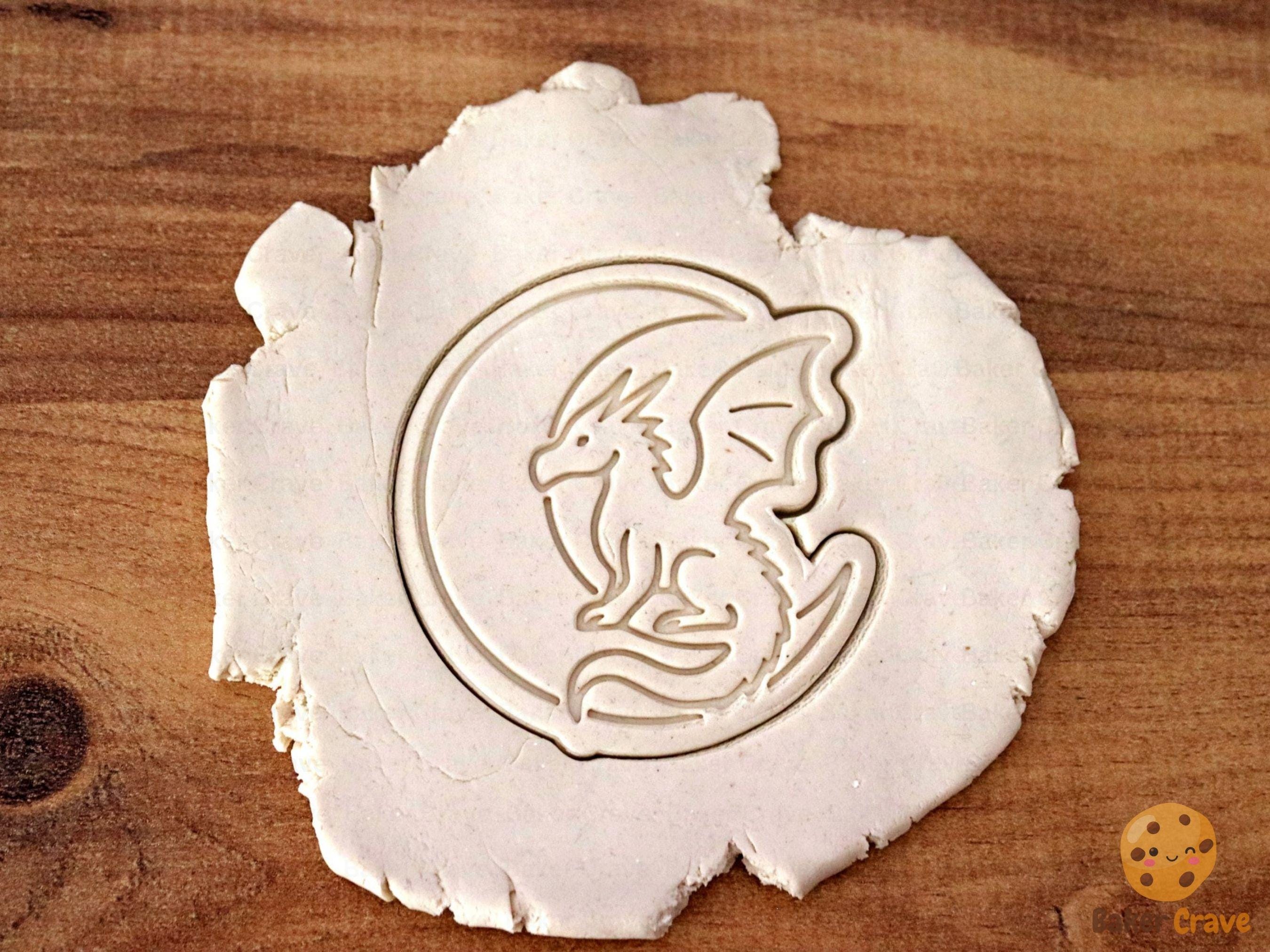 Dragon Cookie Cutter Set STL File