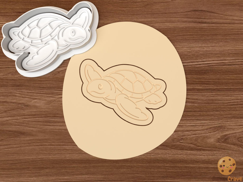 Sea Turtle Cookie Cutter Set STL File