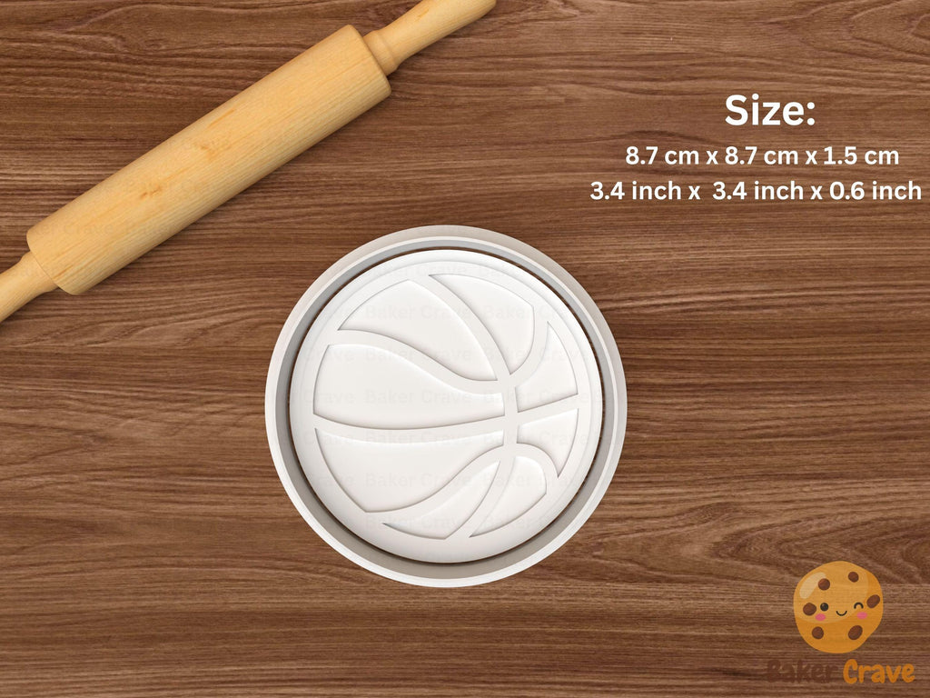 Basketball Cookie Cutter Set STL File